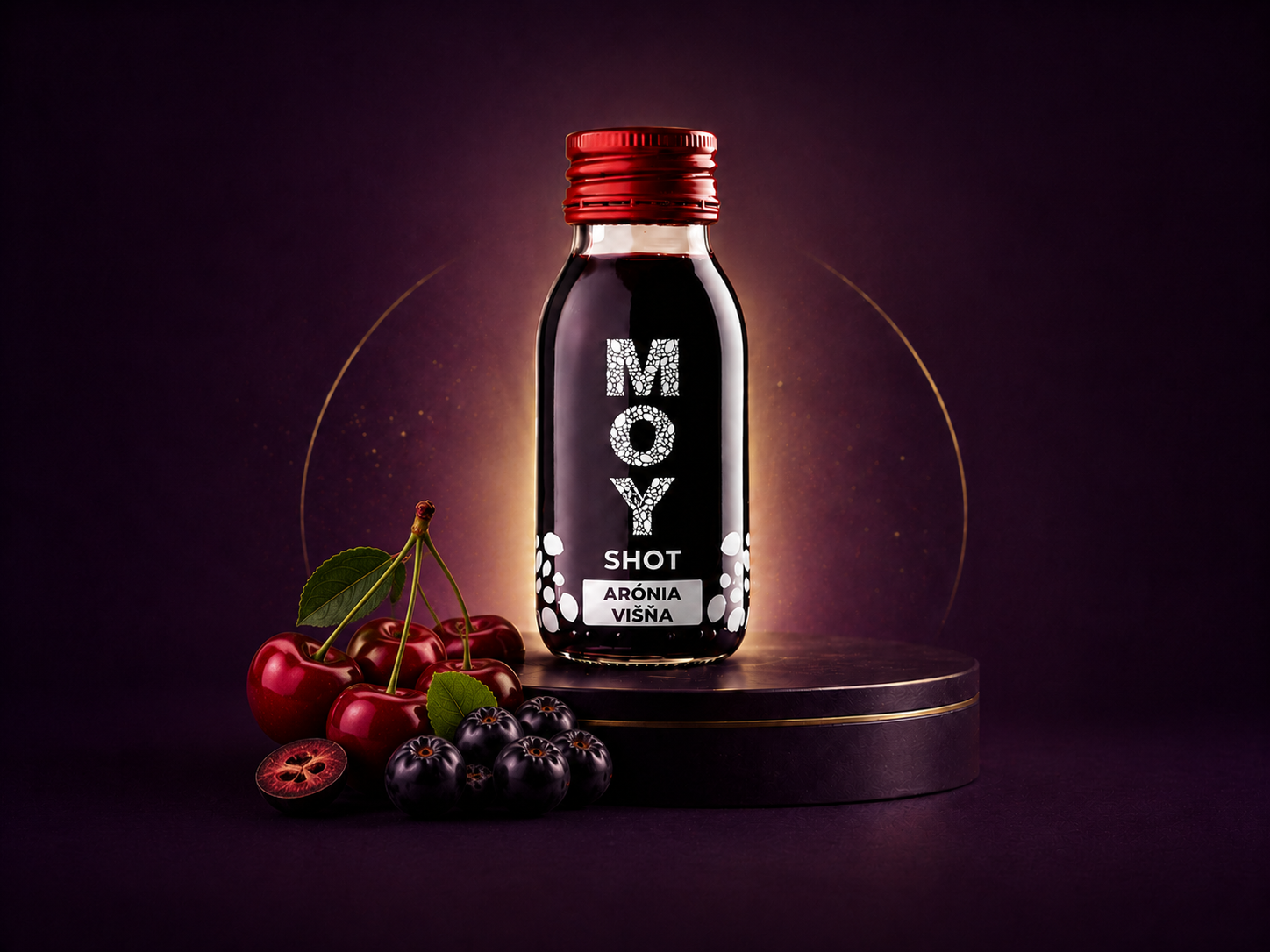 MOY Shot Arónia + Višňa